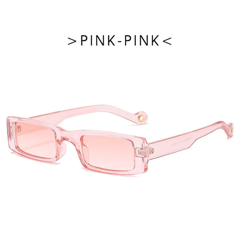 Trendy Small Rectangle Sunglasses Women 2021 Y2K Steampunk 90S Sun Glasses UV400 Gothic Holiday Beach Cat Eye Hippie Eyewear